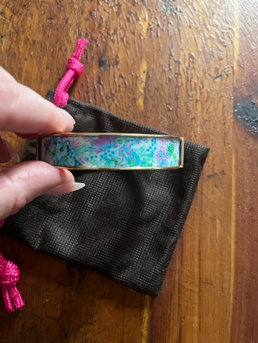 Lilly Pulitzer - Mandevilla Baby Paradise Petals Bracelet / Bangle - Picture 2 of 5